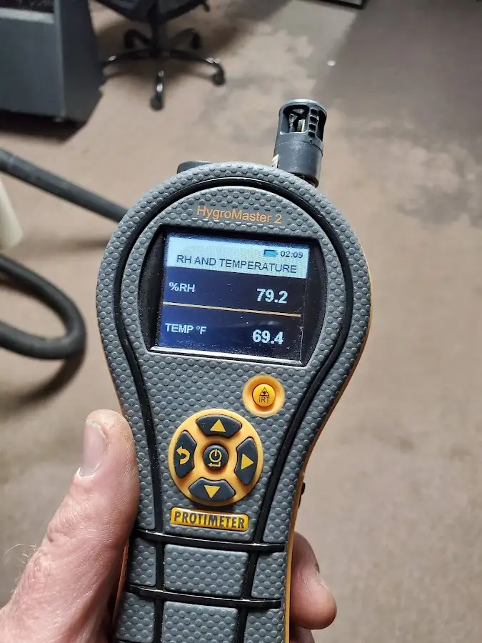 Moisture meter humidity assessment for Mold Remediation & Removal in Norristown